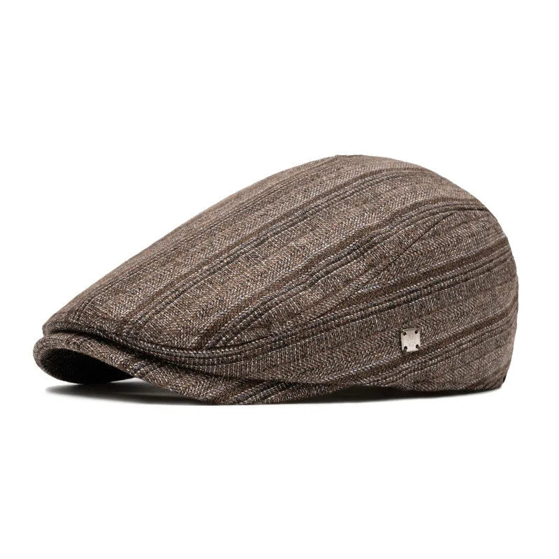 Casquette Beret Strié