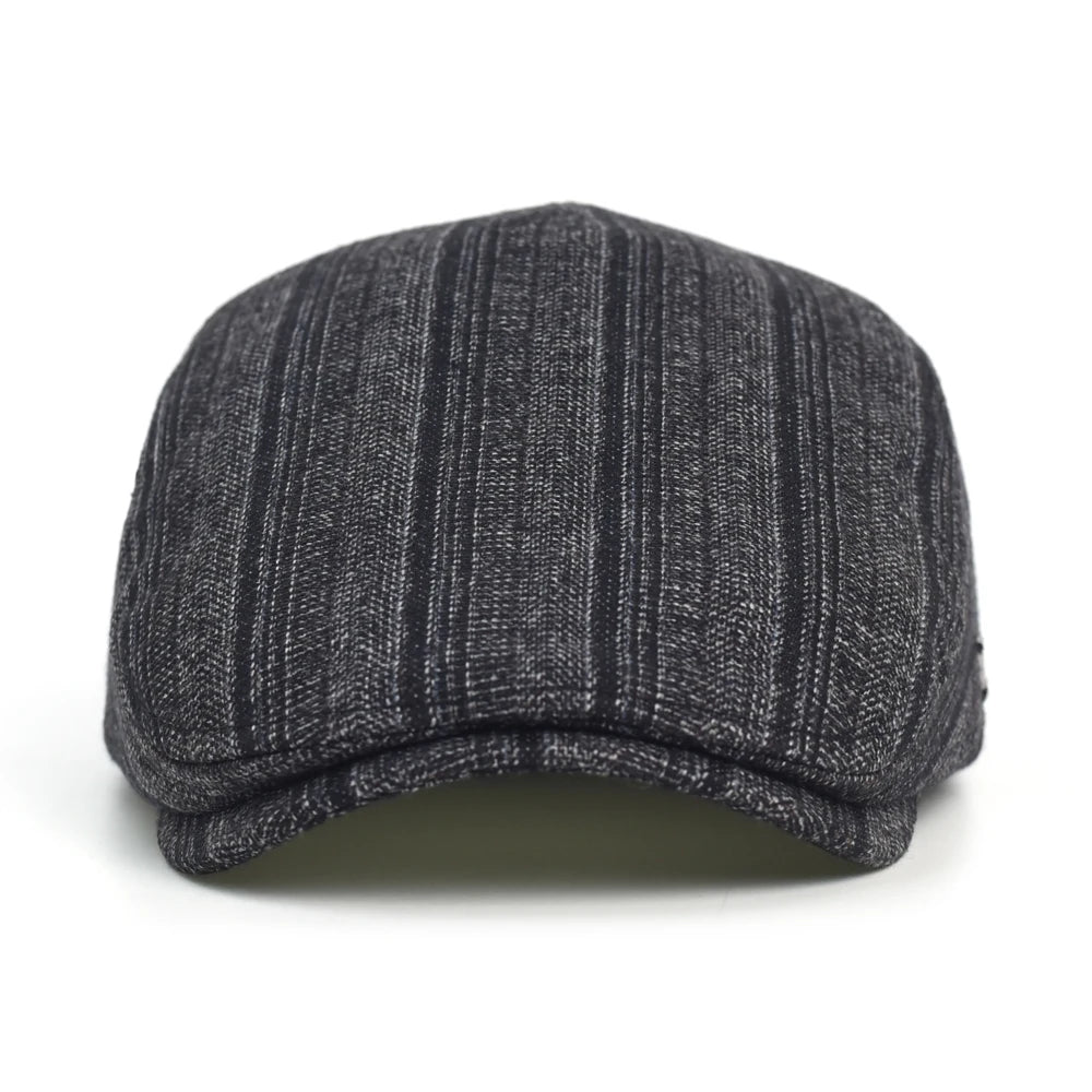 Casquette Beret Strié