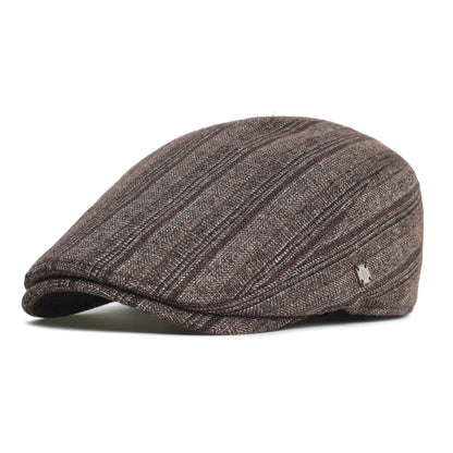 Casquette Beret Strié