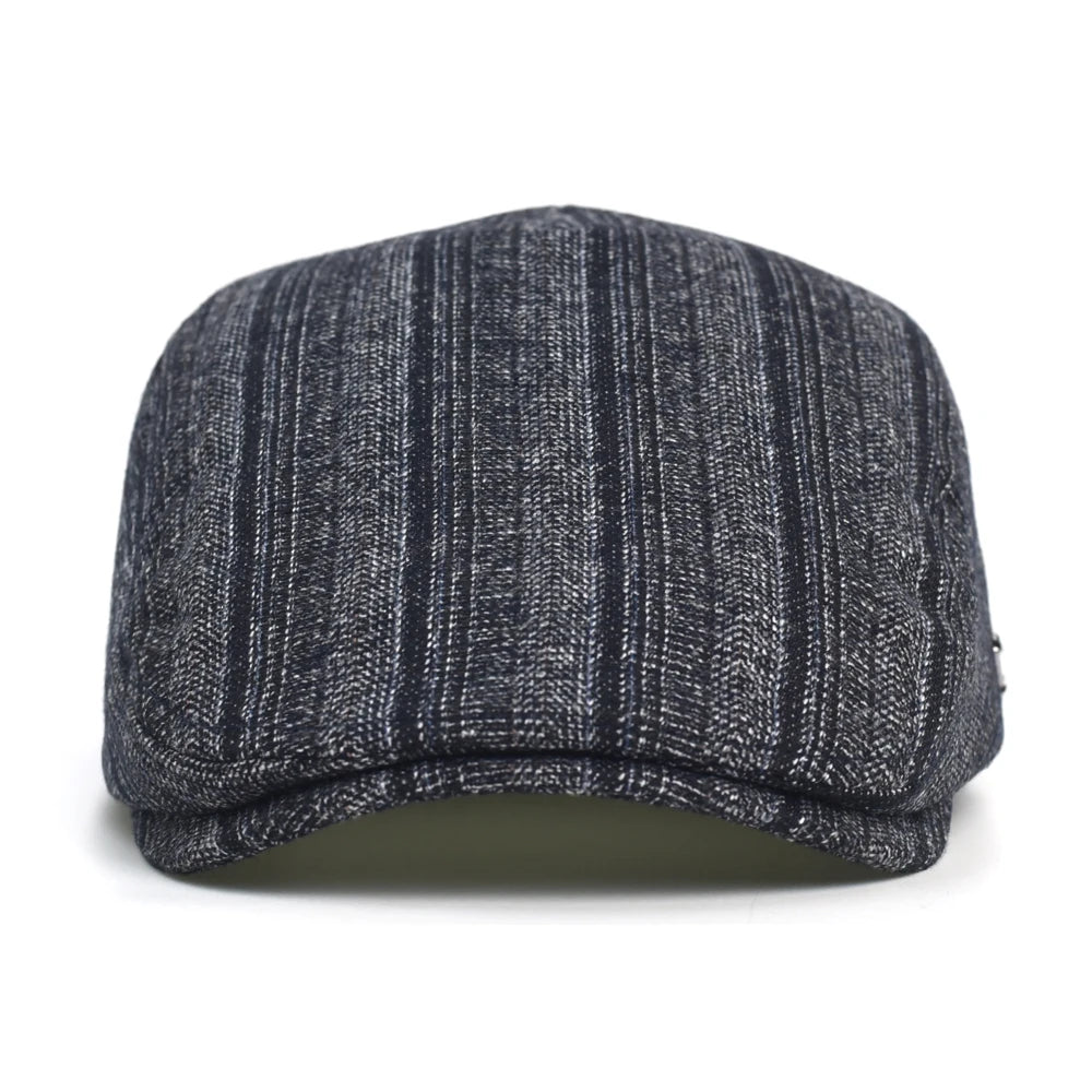 Casquette Beret Strié