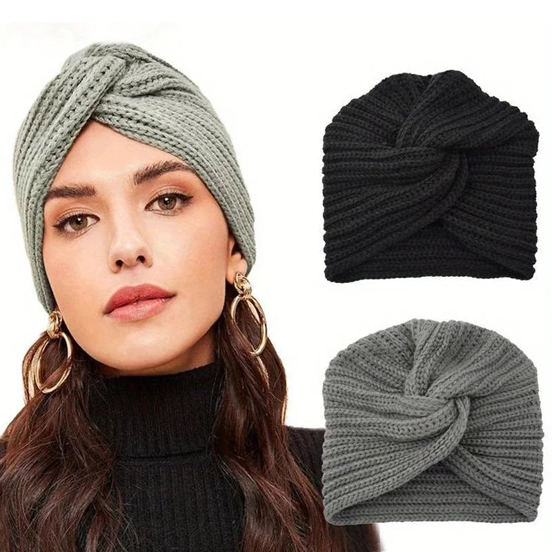 Bonnet Turban Tricot