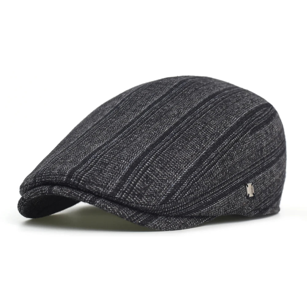 Casquette Beret Strié