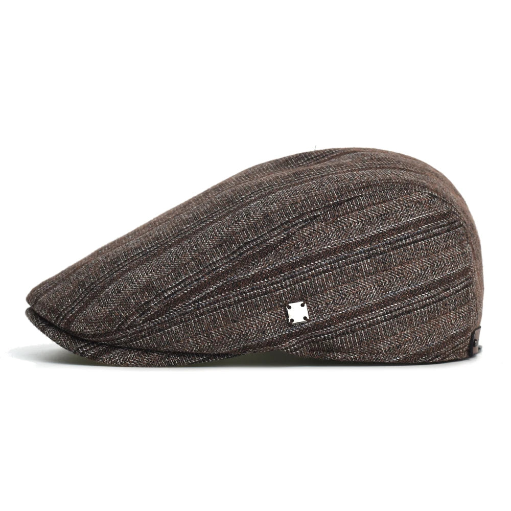 Casquette Beret Strié